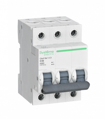 Автоматический выключатель С 32А 3P 4.5kA 400В, City9, Systeme Electric