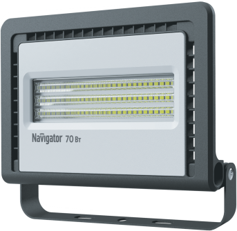 Прожектор светодиодный NFL-01 70W 6500K 5950Lm 200-240B 80° 224x193x44mm IP65 Navigator